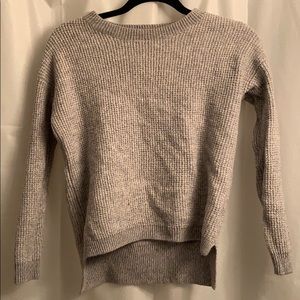 Aritzia waffle knit sweater